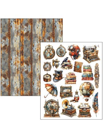Past Time - Mixed Media Book - Ciao Bella