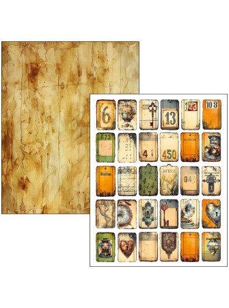 Past Time - Mixed Media Book - Ciao Bella