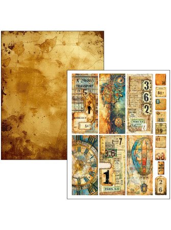 Past Time - Mixed Media Book - Ciao Bella