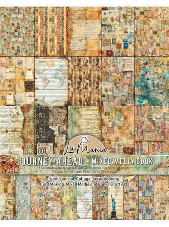 Journey Ahead - Mixed Media...