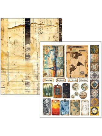 Journey Ahead - Mixed Media Book - Ciao Bella