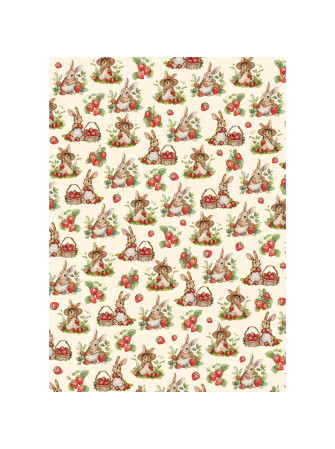 Woodland Party - Set de 8 feuilles de riz A5 - Ciao Bella
