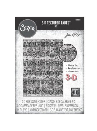 Plaque d'embossage 3D - A5...