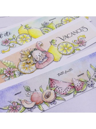Tampon Clear - Doudou Piscine - Collection "Rêve Azur" - Chou & Flowers