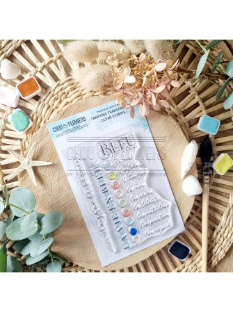 Tampon Clear - Bleu comme -...