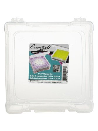 Boite de rangement en plexi transparent 15 x 15 cm - Artbin