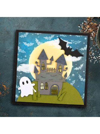 Fantômes et chauve-souris - Matrice de découpe - dies - Vaessen Creative