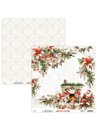 Pack papiers 20 x 20 cm- Collection "Holly Jolly" - Mintay