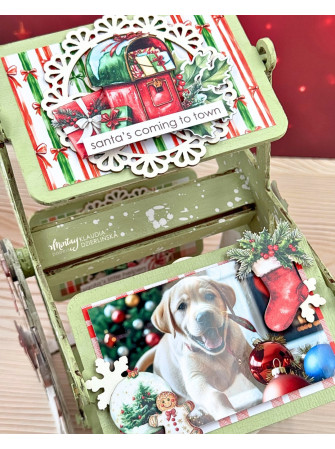 Winter Doilies - Collection "Holly Jolly" - Chippies - Mintay