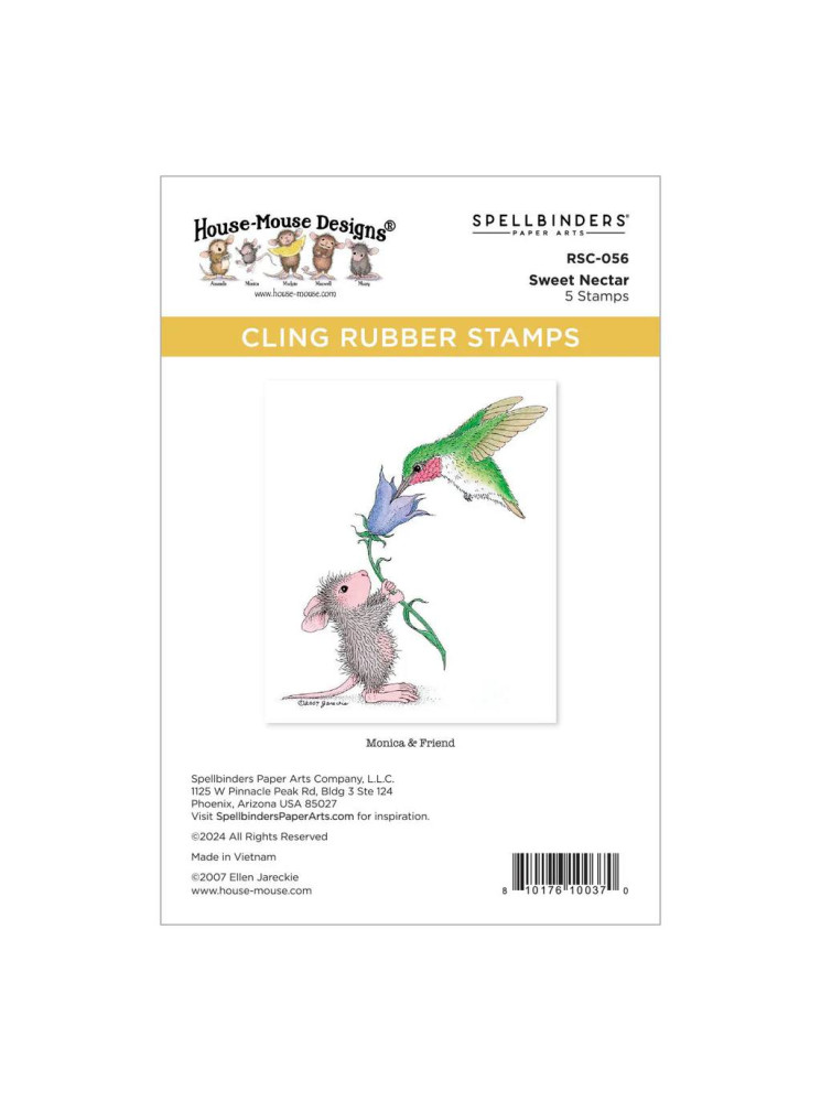 Tampon cling - Sweet Nectar - Collection "House-Mouse" - Spellbinders