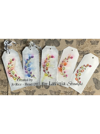 Floral Wreath - tampon clear - Lavinia