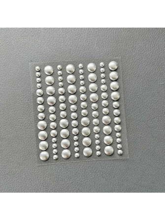 Enamels dots - Argent - Simple and Basic