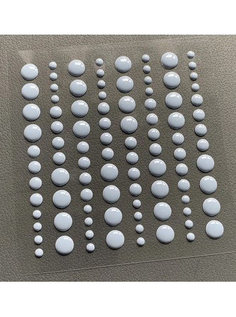 Enamels dots - Pigeon Blue - Simple and Basic