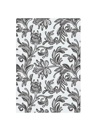 Plaque d'embossage 3D - A5 - Botanique Large - Sizzix