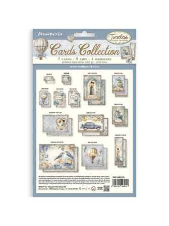 Cards - Collection "Timeless" - Stamperia