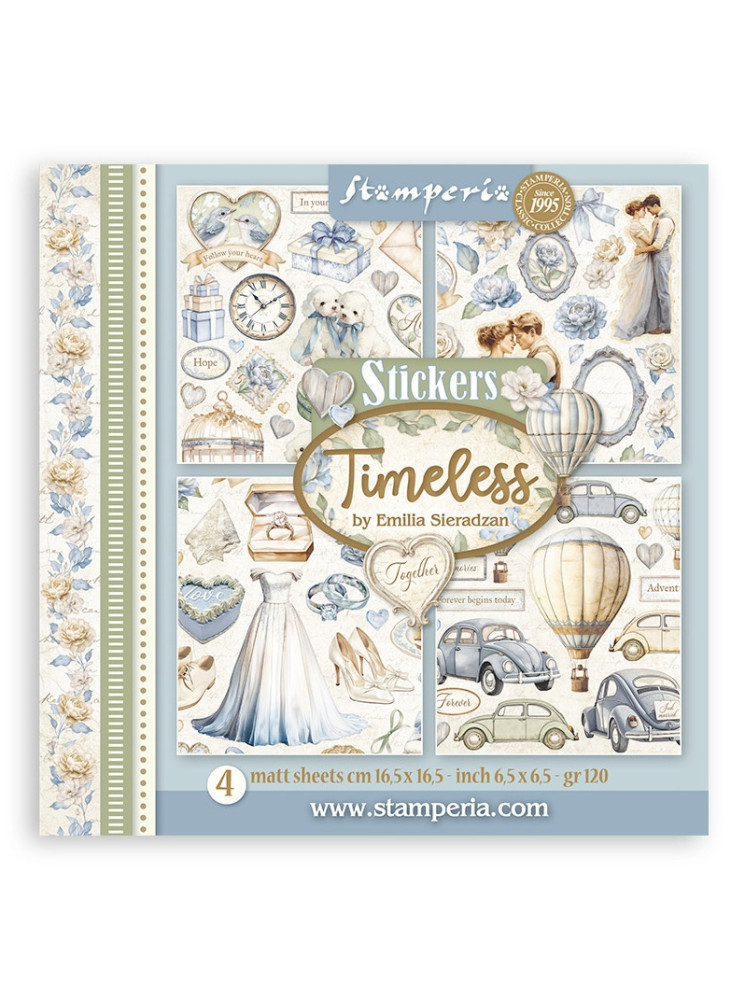 Stickers - Collection "Timeless" - Stamperia