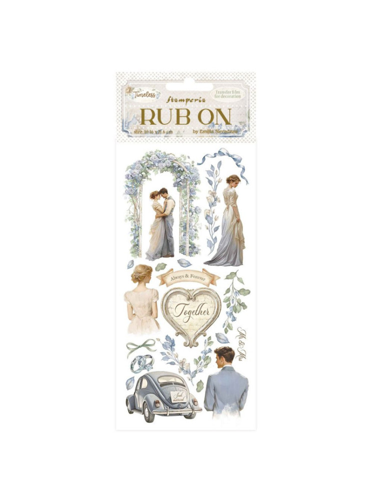 Rub'ons - Wedding - Collection "Timeless" - Stamperia