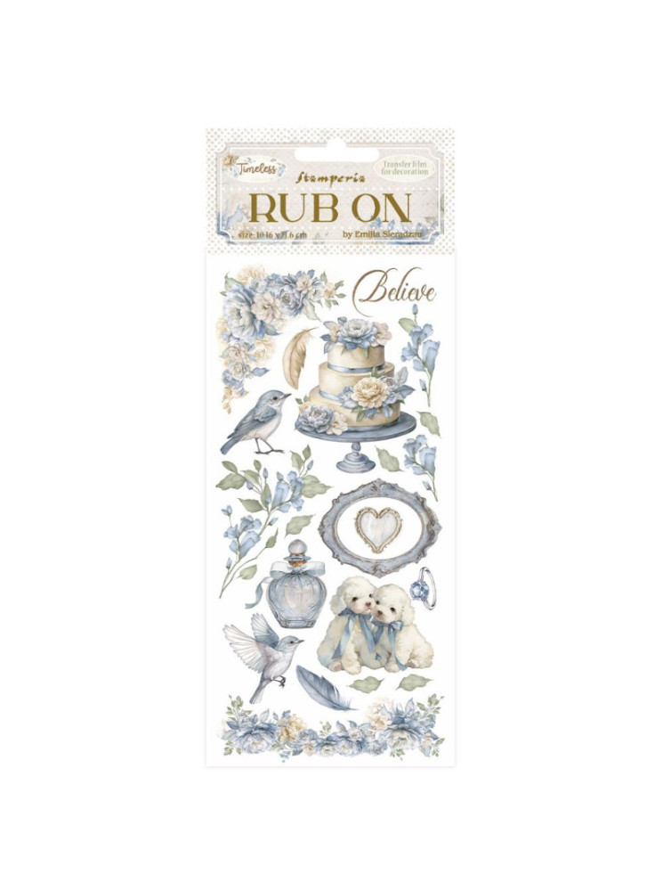 Rub'ons - Cake - Collection "Timeless" - Stamperia