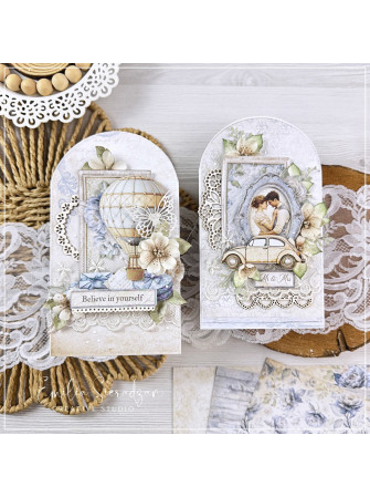 Lace - Collection "Timeless" - Décorative Chips - Stamperia