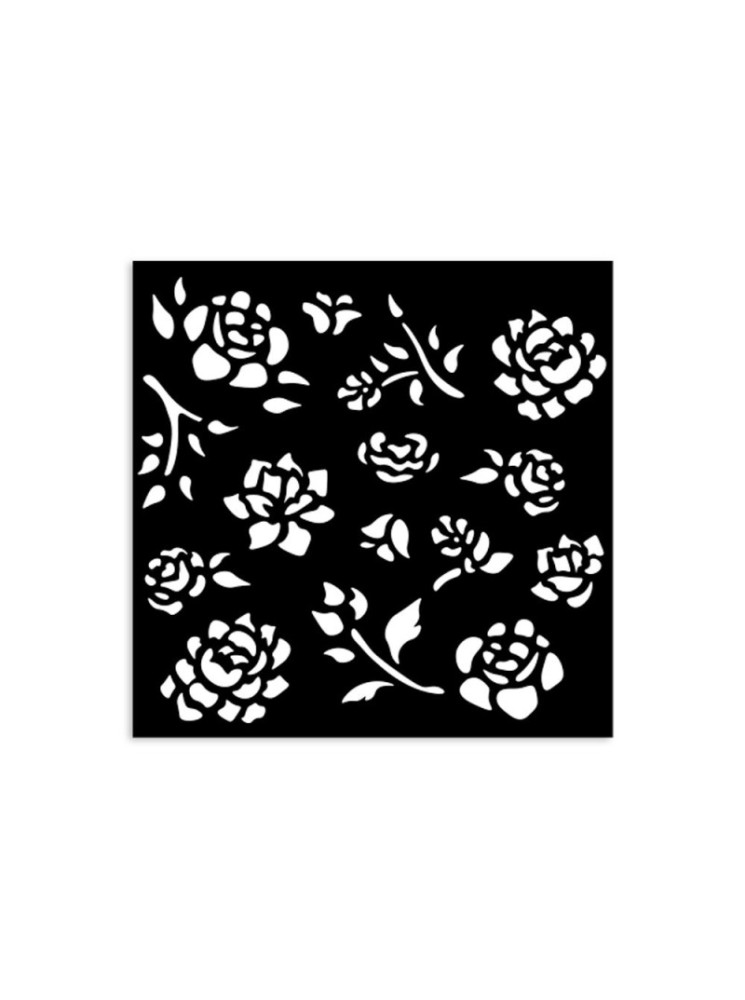 Buds - Stencils - Collection "Timeless" - Stamperia