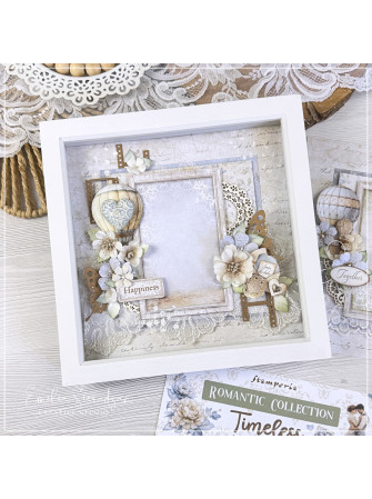 Petals Structure - Stencils - Collection "Timeless" - Stamperia