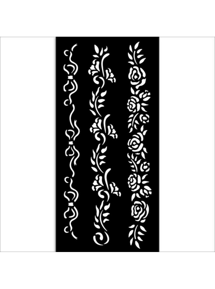 Bordure - Stencils - Collection "Timeless" - Stamperia