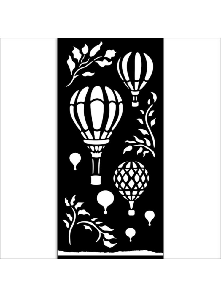 Montgolfière - Stencils - Collection "Timeless" - Stamperia
