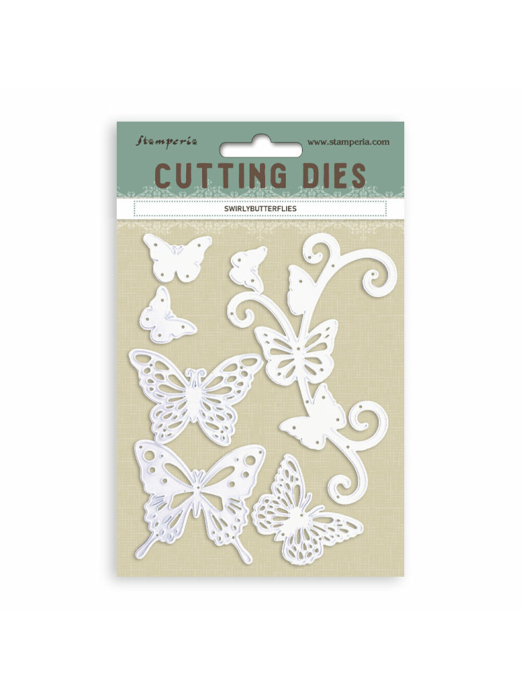 Swirlybutterflies - Matrice de découpe - dies - Stampéria