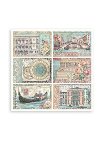Pack papiers Maxi  - Collection "Venice City of Art" - Stamperia