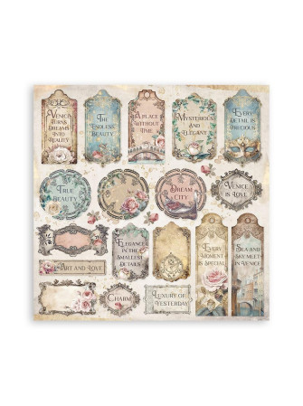 Pack papiers Maxi  - Collection "Venice City of Art" - Stamperia