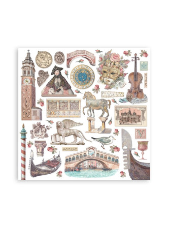 Pack papiers Maxi  - Collection "Venice City of Art" - Stamperia