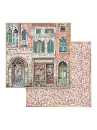Pack papiers 20 x 20 cm  - Collection "Venice City of Art" - Stamperia