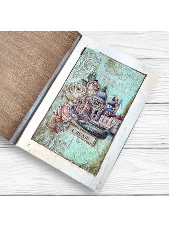 Pack papiers 20 x 20 cm  - Collection "Venice City of Art" - Stamperia