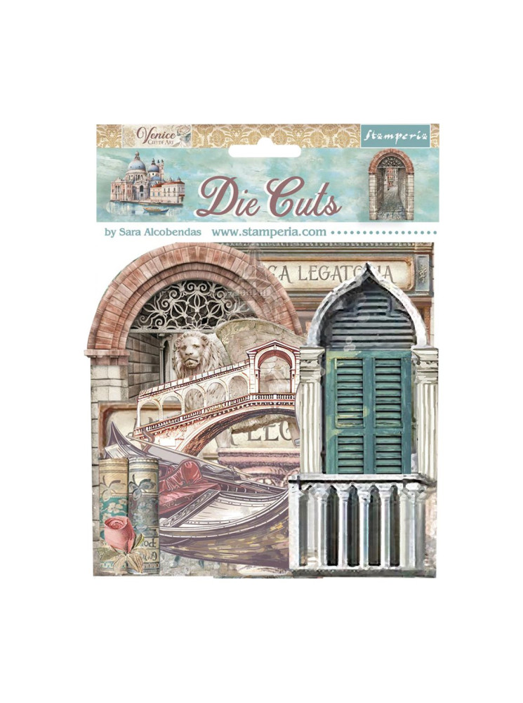 Die cut - Collection "Venice City of Art" - Stamperia
