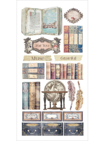 Pack de décors à découper - Collection  "Venice City of Art" - Stamperia
