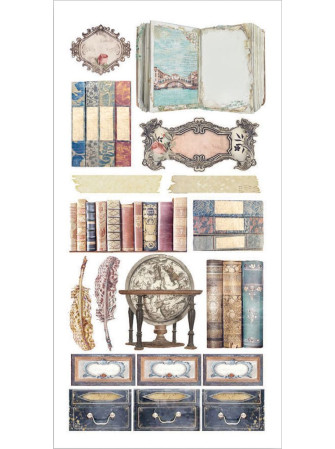 Pack de décors à découper - Collection  "Venice City of Art" - Stamperia