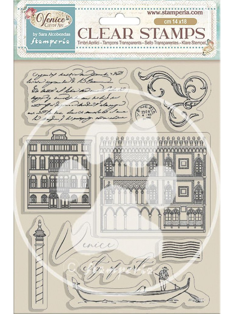 Tampon clear - Collection "Venice City of Art" - Stamperia