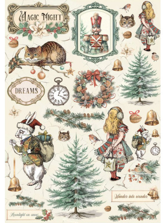 Junk Journal - Alice in Christmas - Stamperia