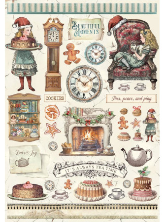 Junk Journal - Alice in Christmas - Stamperia