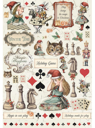 Junk Journal - Alice in Christmas - Stamperia