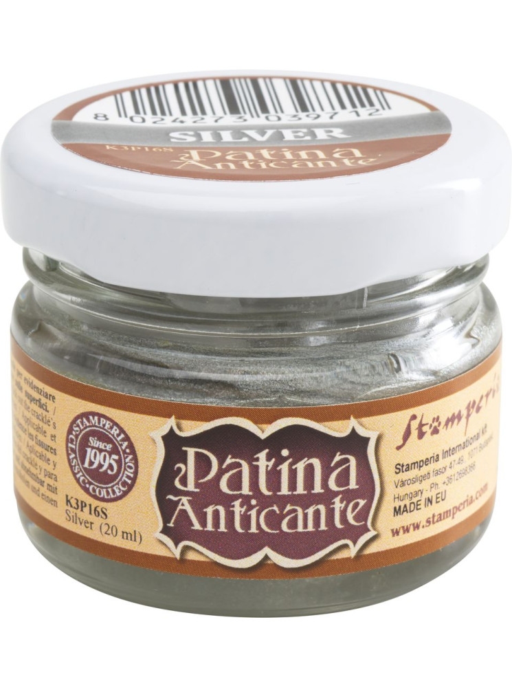 Patine Antique - Silver - Stamperia