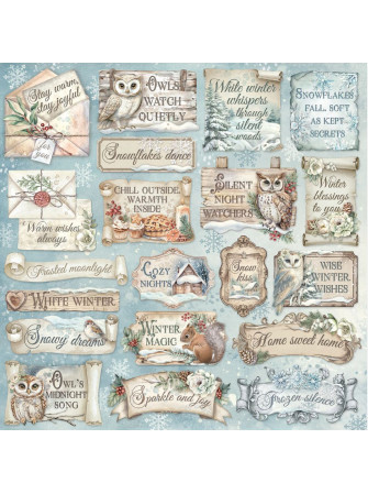 Pack papiers  - Collection "The Owl's House" - Stamperia