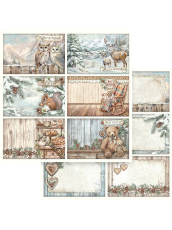 Pack papiers  - Collection "The Owl's House" - Stamperia