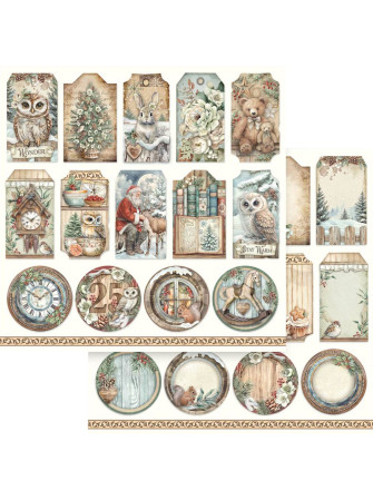 Pack papiers  - Collection "The Owl's House" - Stamperia