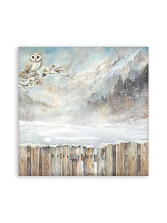 Maxi Pack papiers  - Collection "The Owl's House" - Stamperia