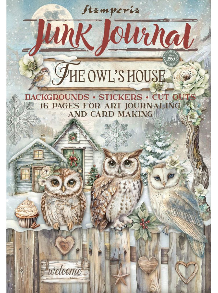 Junk Journal - The Owl's House - Stamperia