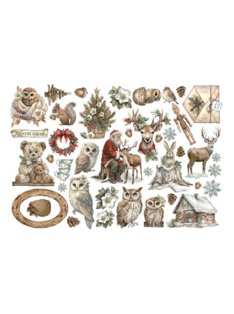 Ephemera - Collection "The Owl's House" - Stamperia