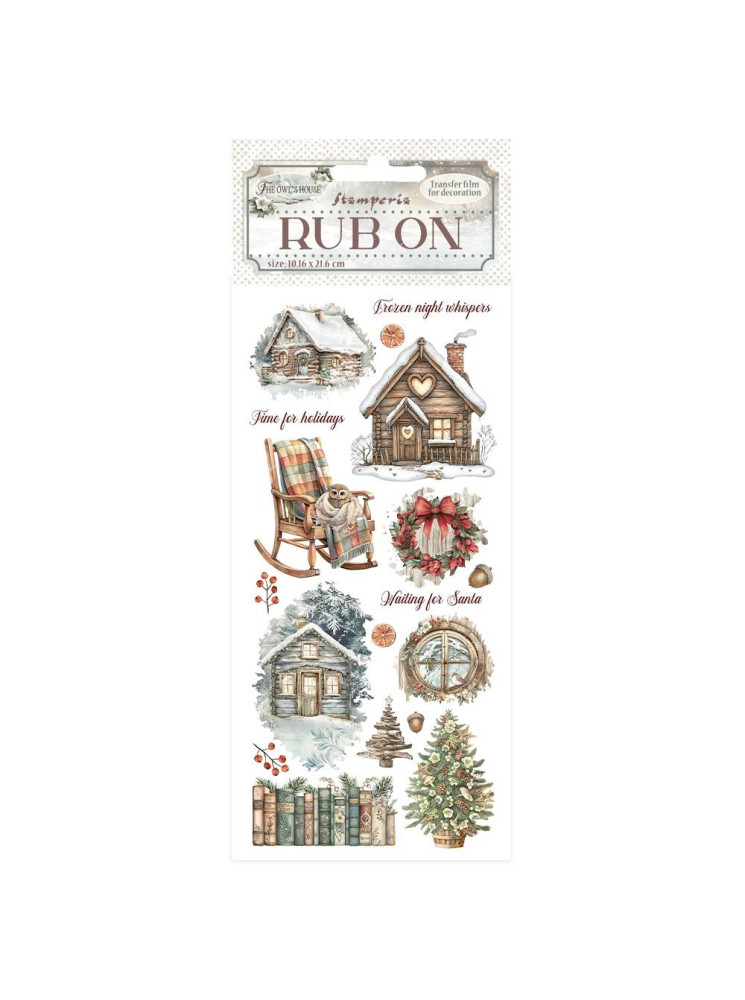 Rub'ons - Cottage - Collection "The Owl's House" - Stamperia