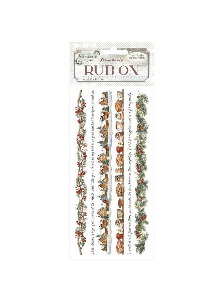 Rub'ons - Stripes - Collection "The Owl's House" - Stamperia