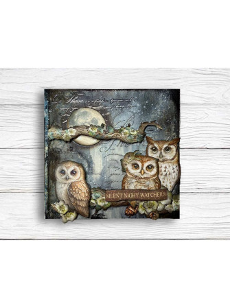 Letters - Stencils - Collection "The Owl's House" - Stamperia